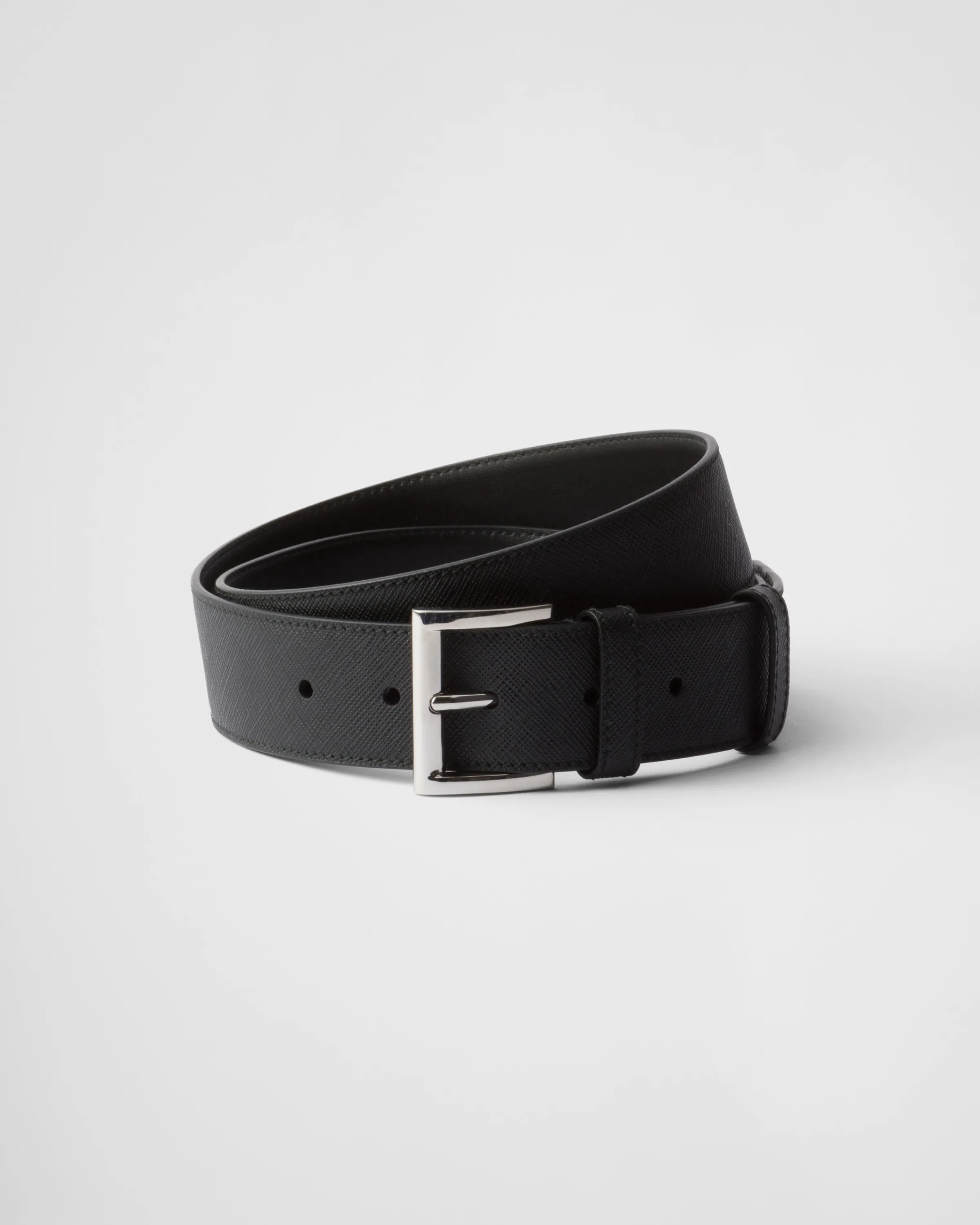 Uomo Prada Cintura in Saffiano