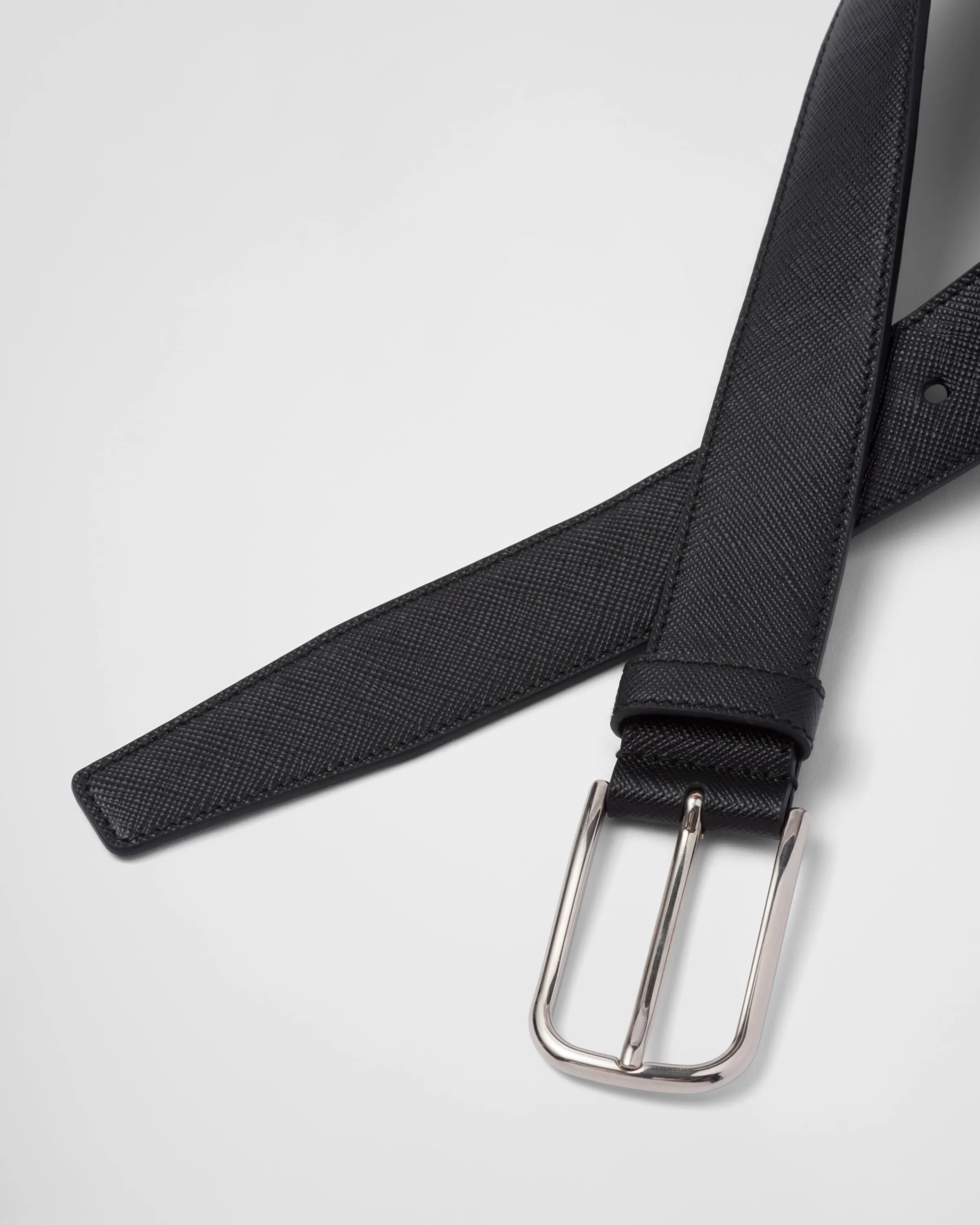 Uomo Prada Cintura in Saffiano