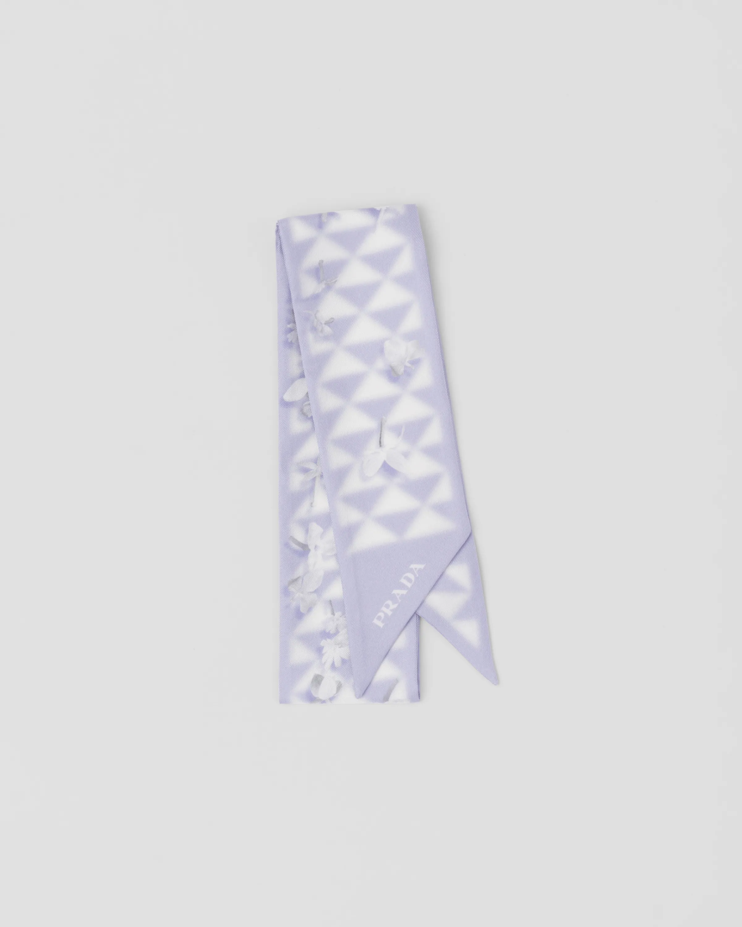 Donna Prada Foulard stampato in twill