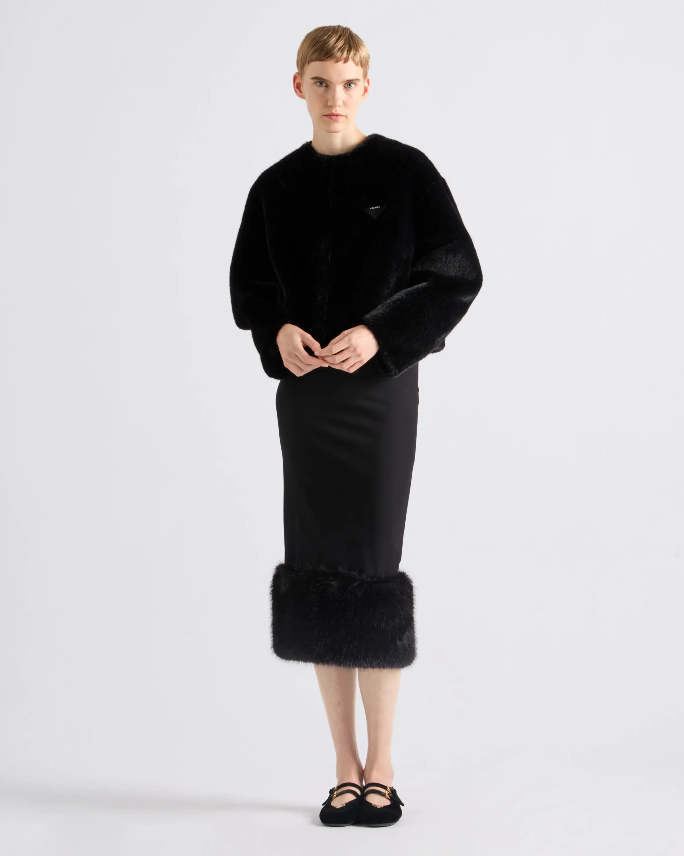 Donna Prada Gonna in jersey stretch