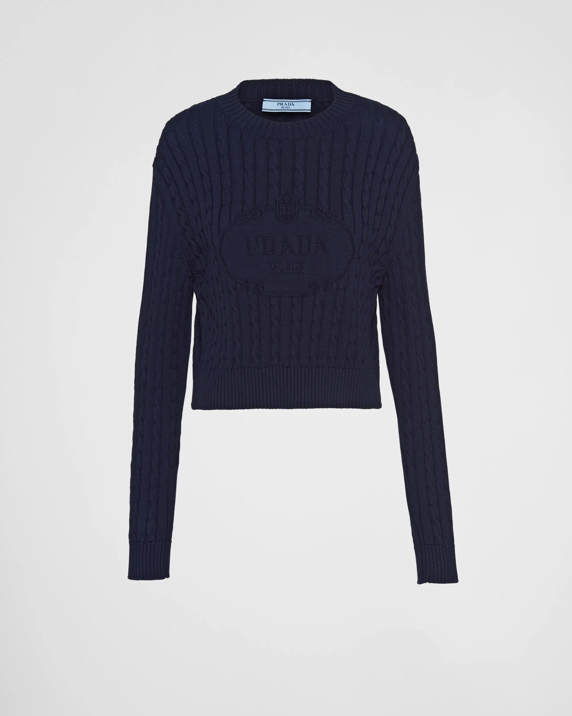 Donna Prada Maglia girocollo in cotone