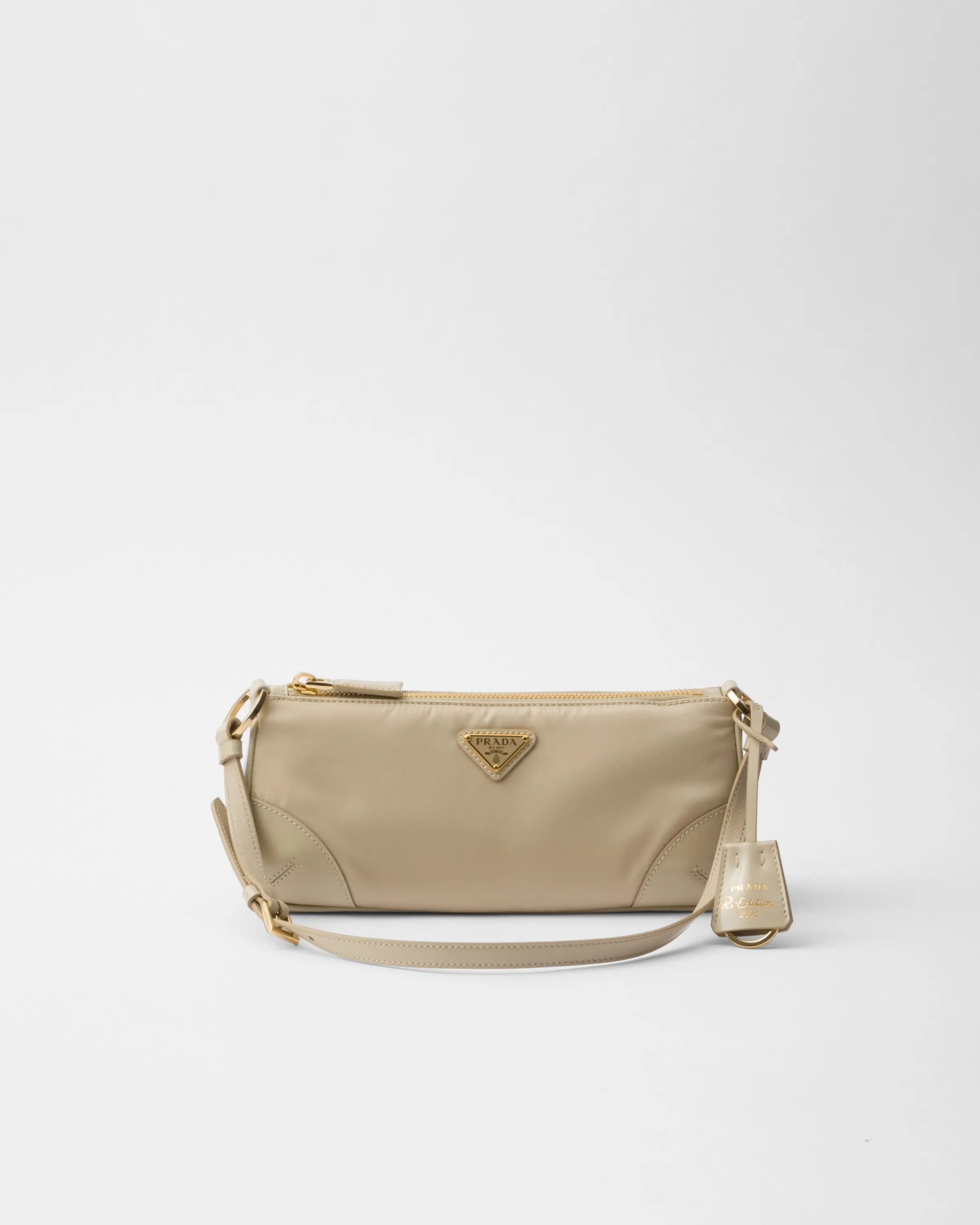 Donna Prada Mini borsa a spalla Re-Edition 2002 in Re-Nylon e pelle spazzolata