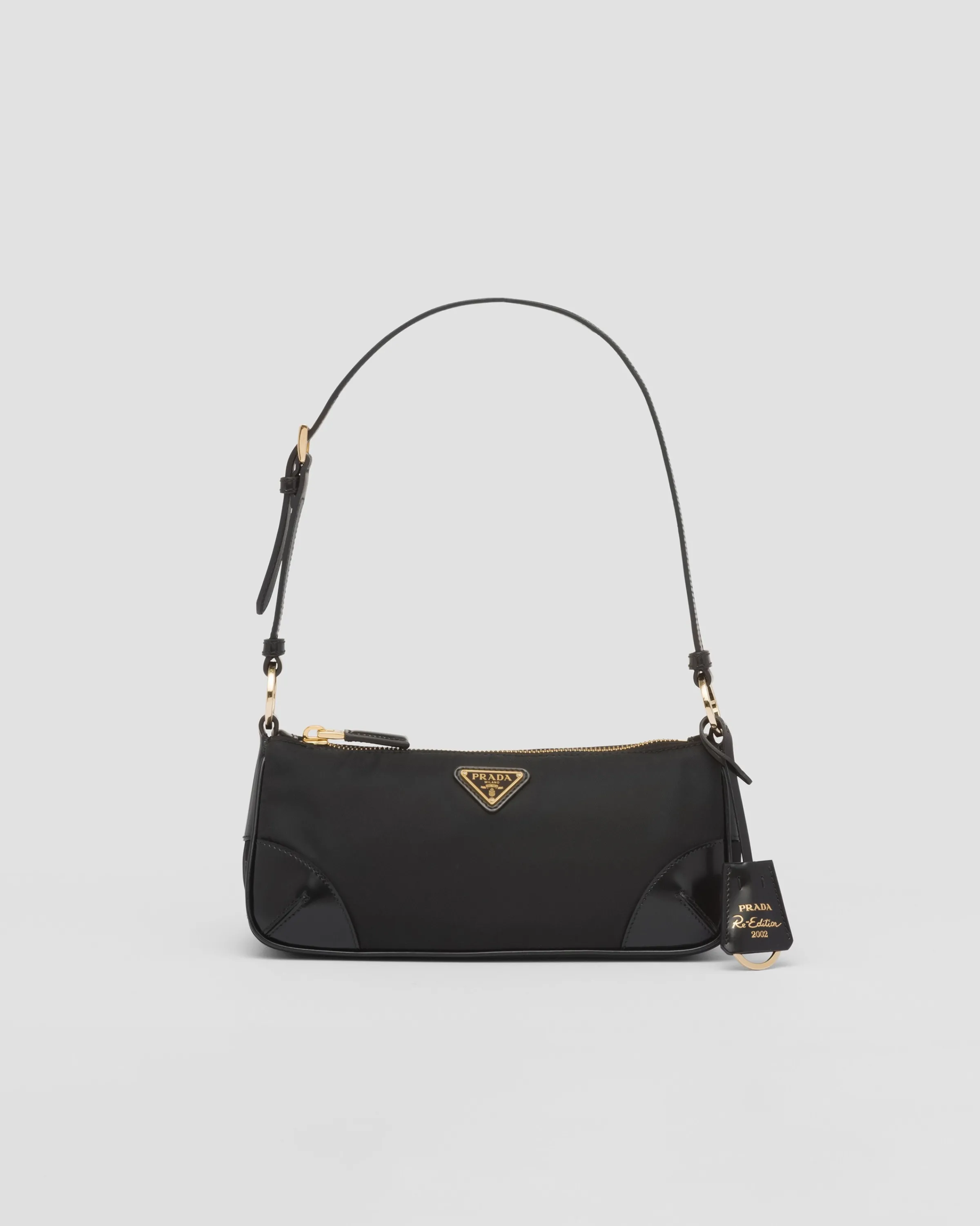 Donna Prada Mini borsa a spalla Re-Edition 2002 in Re-Nylon e pelle spazzolata