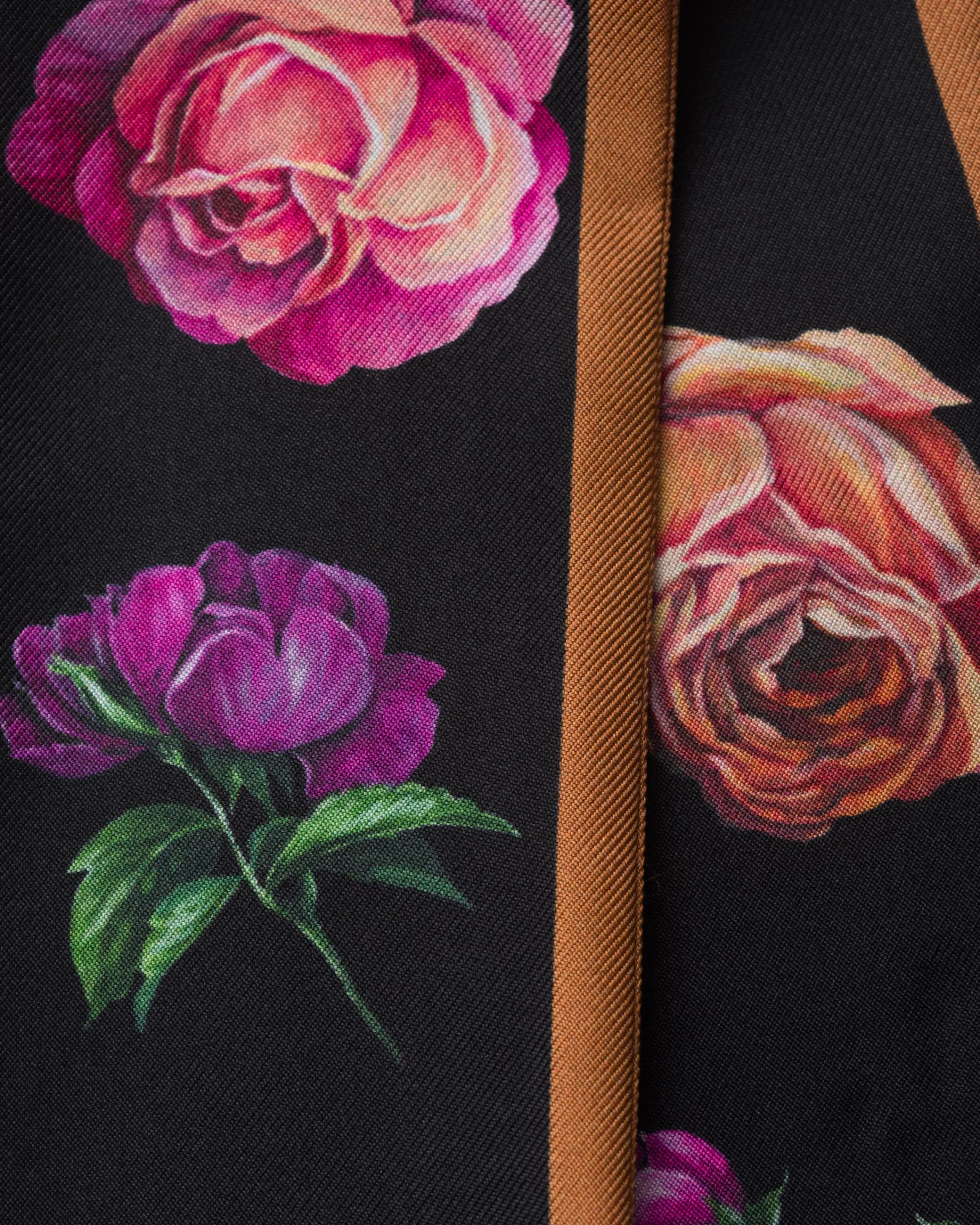 Donna Prada Nastro stampato in twill