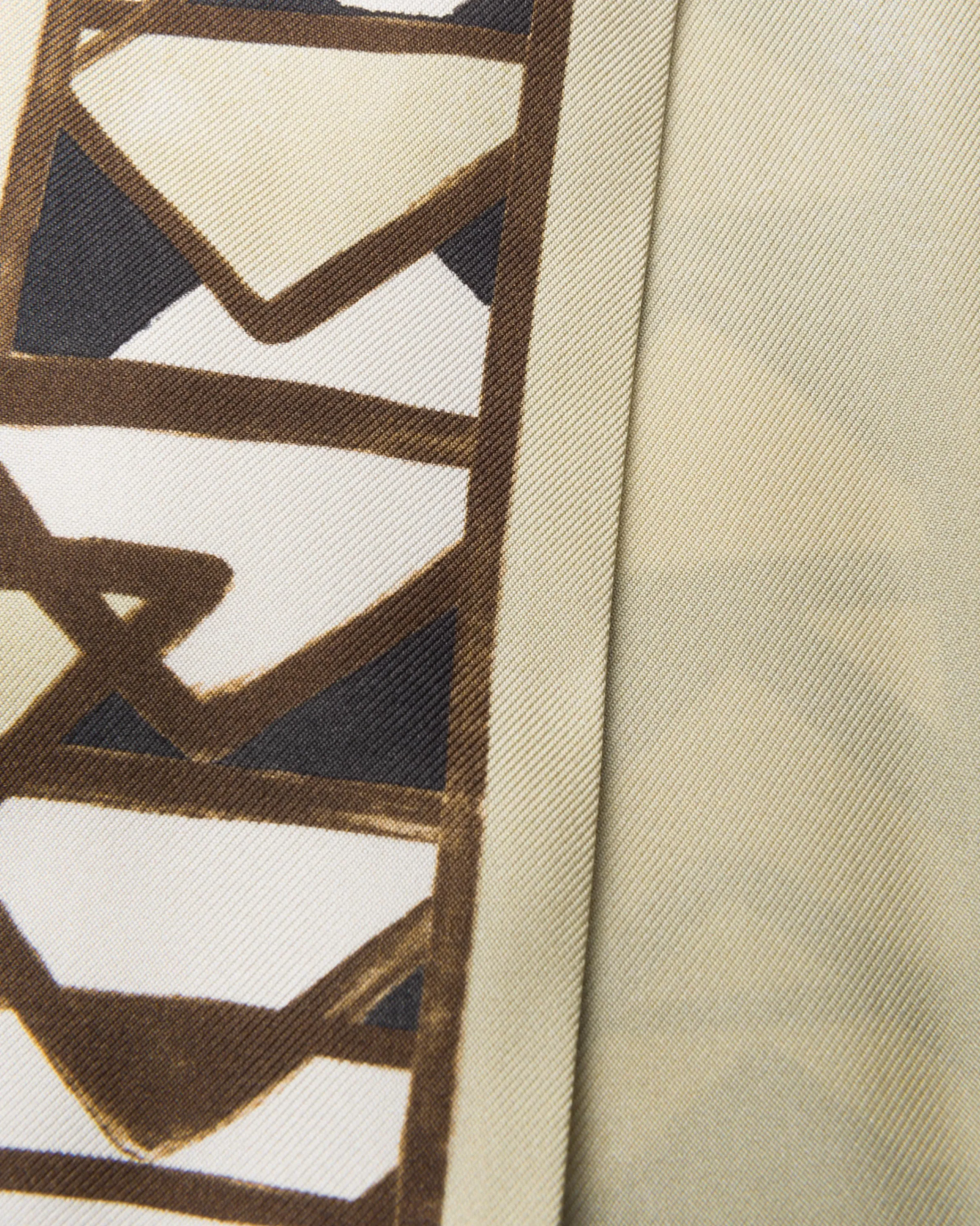 Donna Prada Nastro stampato in twill