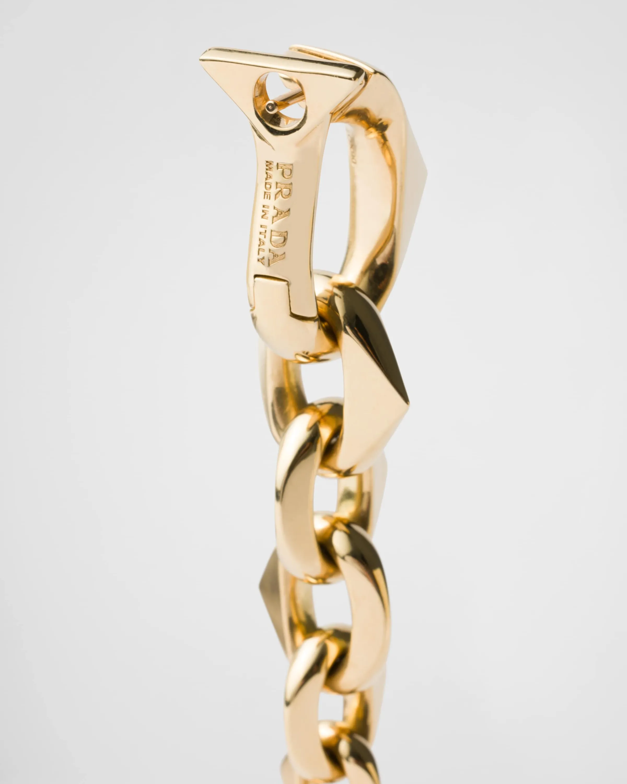 Prada Orecchini con pendenti Eternal Gold in giallo
