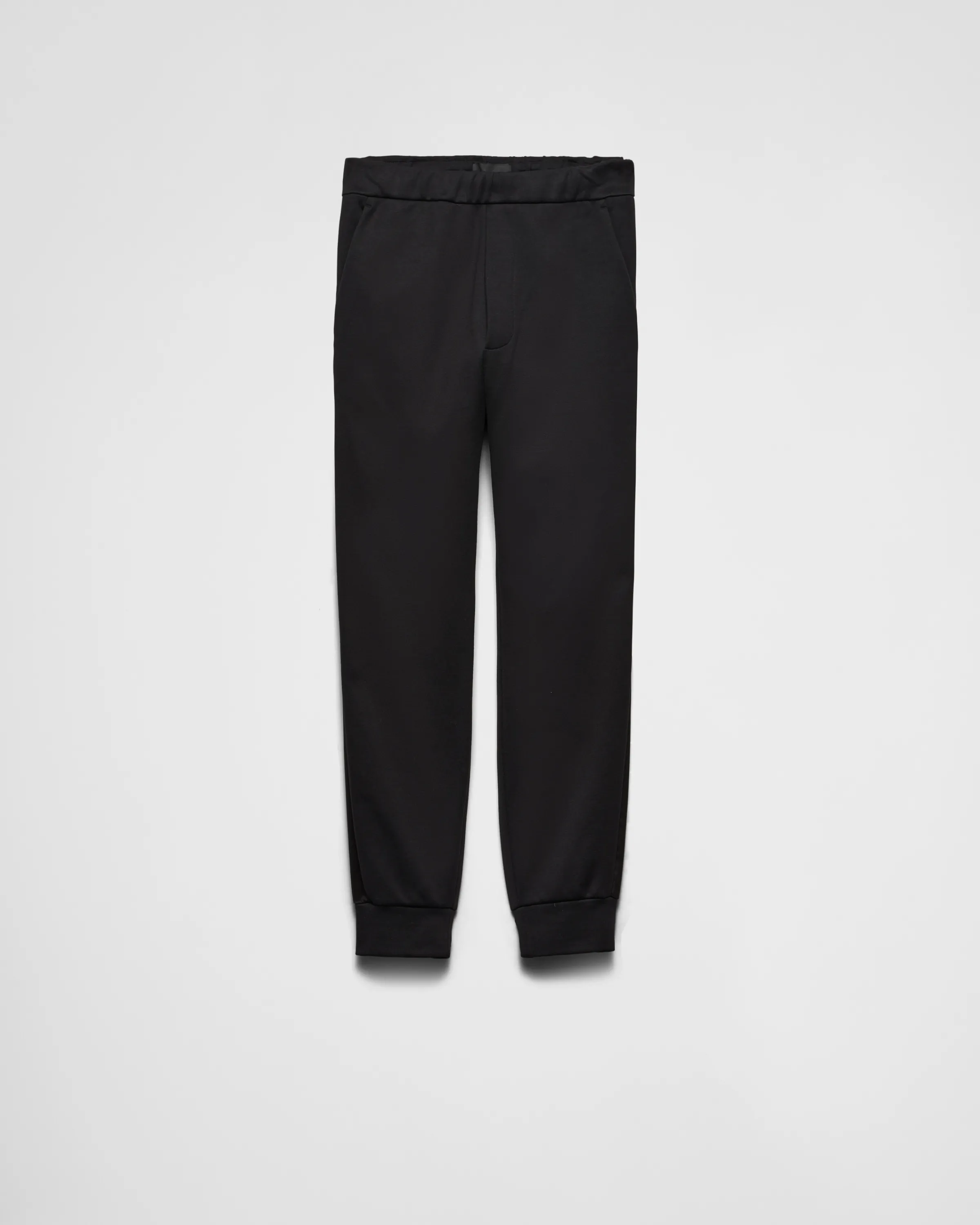 Uomo Prada Pantalone in felpa tecnica con dettagli in duchesse