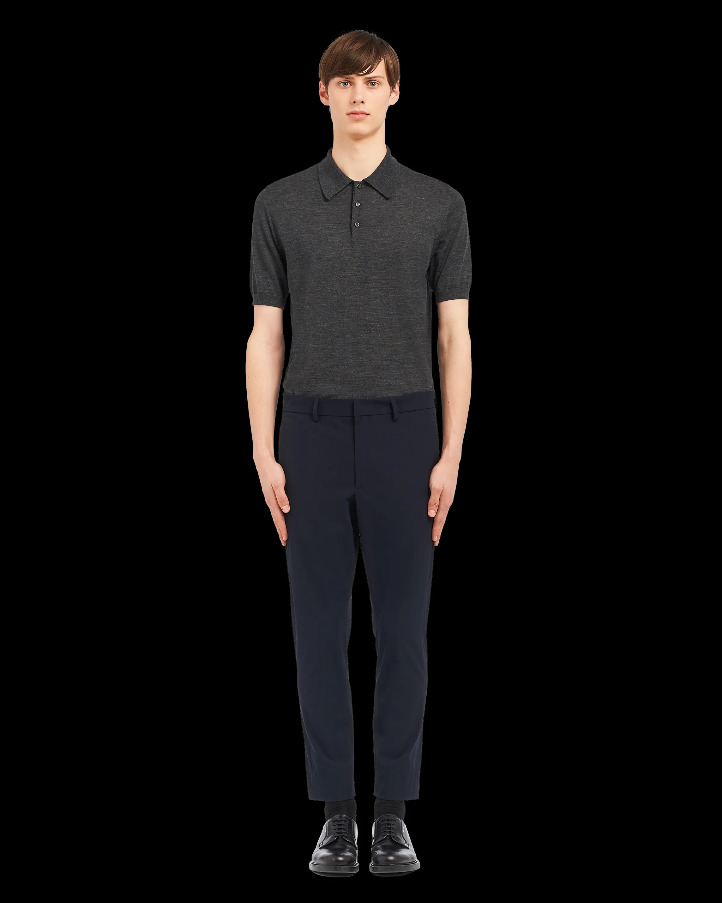 Uomo Prada Pantaloni in tecno stretch light