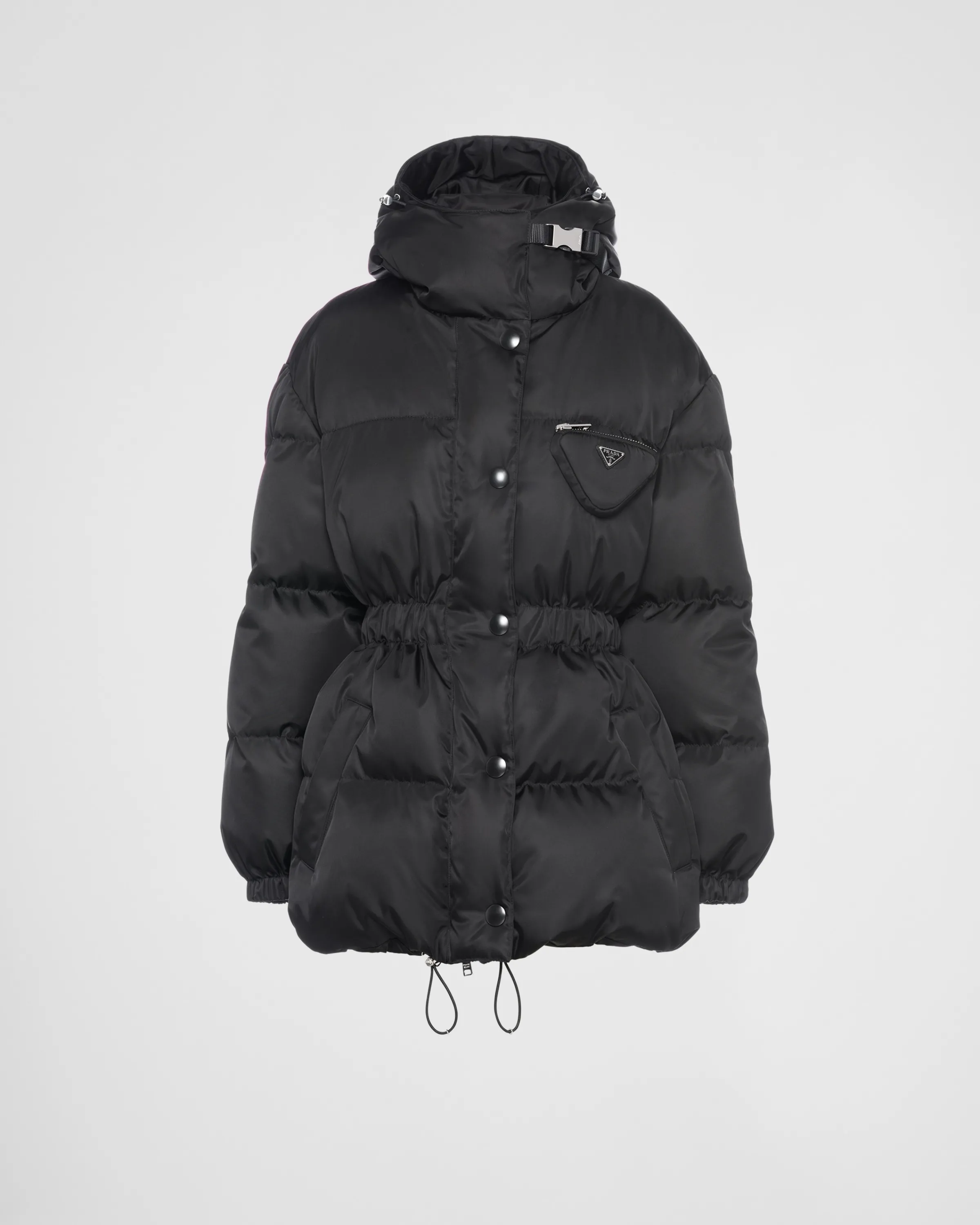 Donna Prada Piumino in Re-Nylon