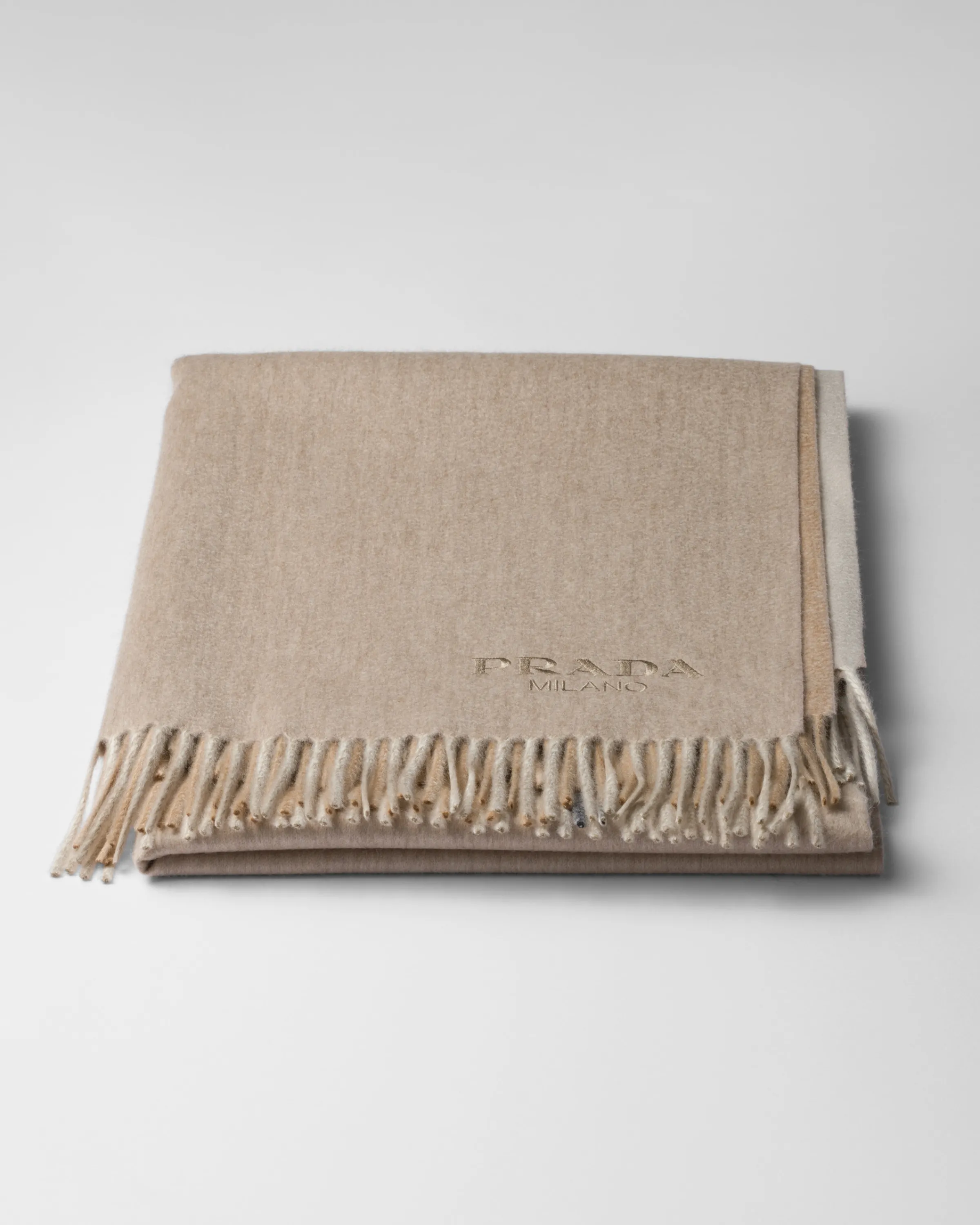 Prada Plaid bicolor in cashmere e lana