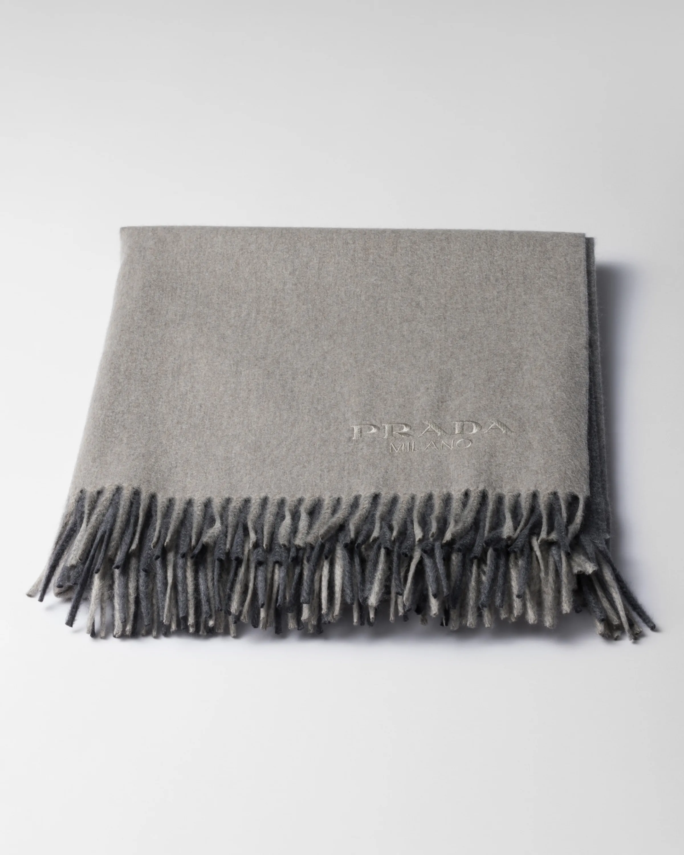 Prada Plaid bicolor in cashmere e lana