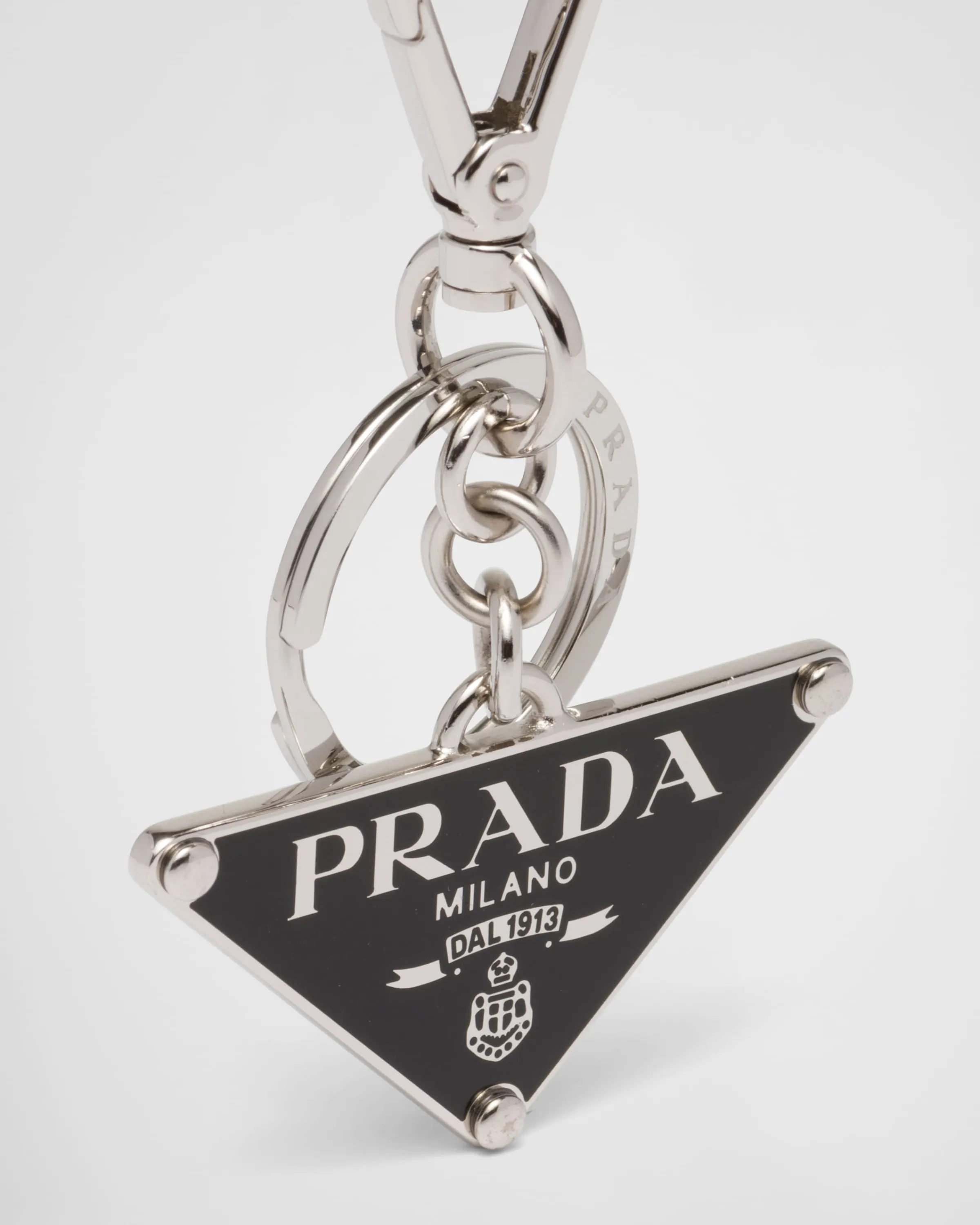 Uomo Prada Portachiavi in metallo