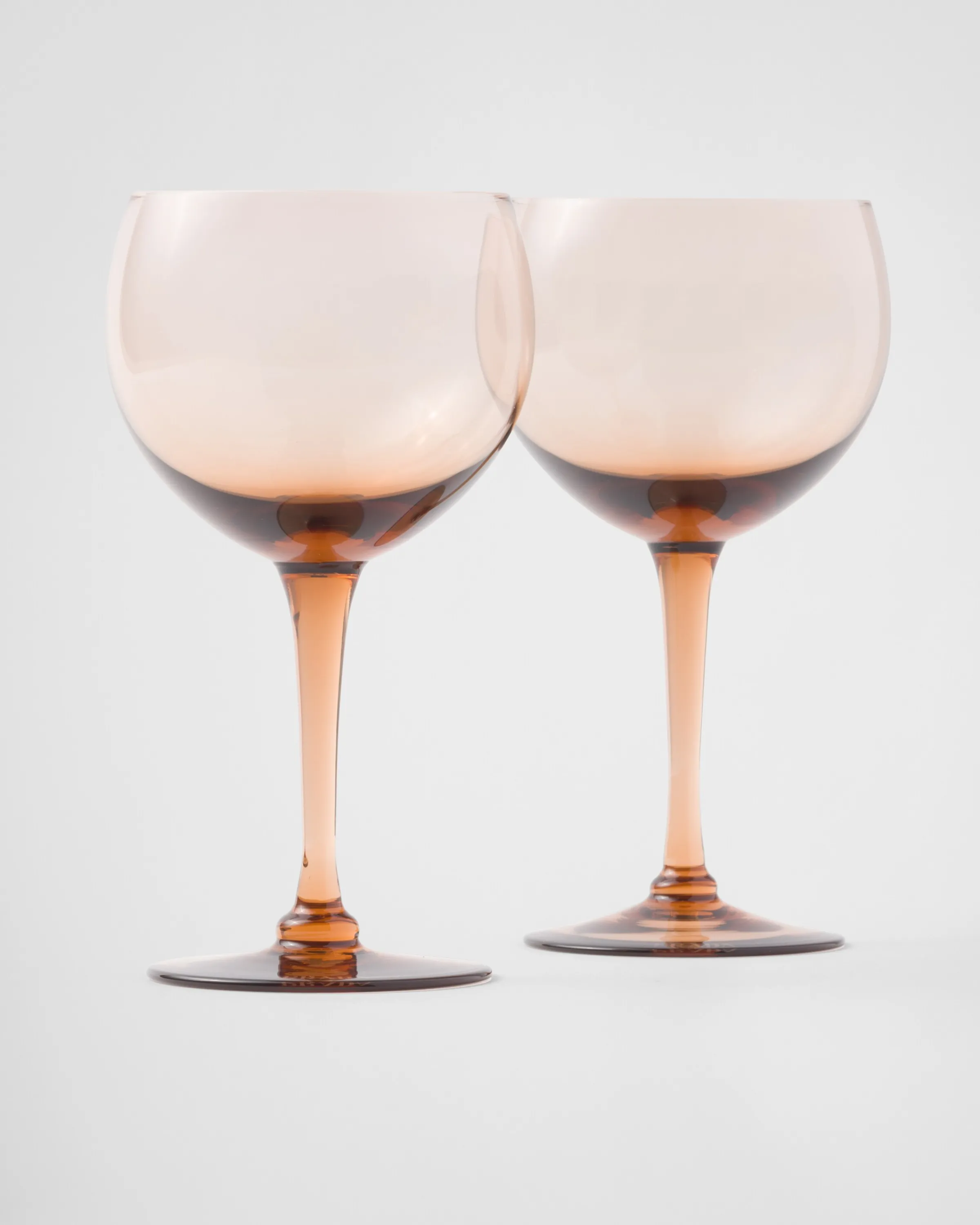 Prada Set di due bicchieri da vino rosso in cristallo - New York