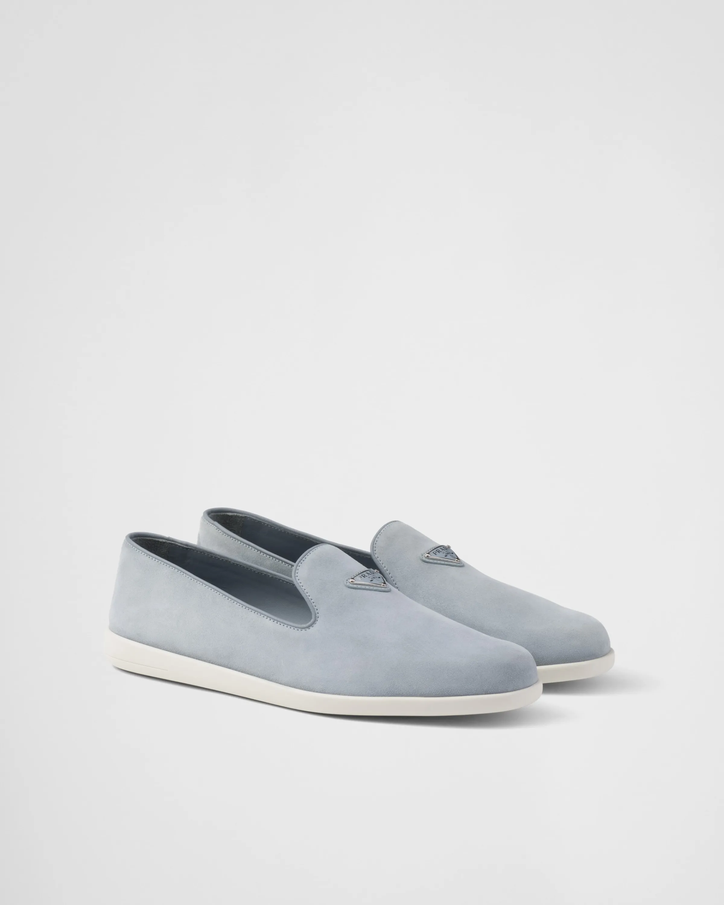 Uomo Prada Slip-on in pelle scamosciata