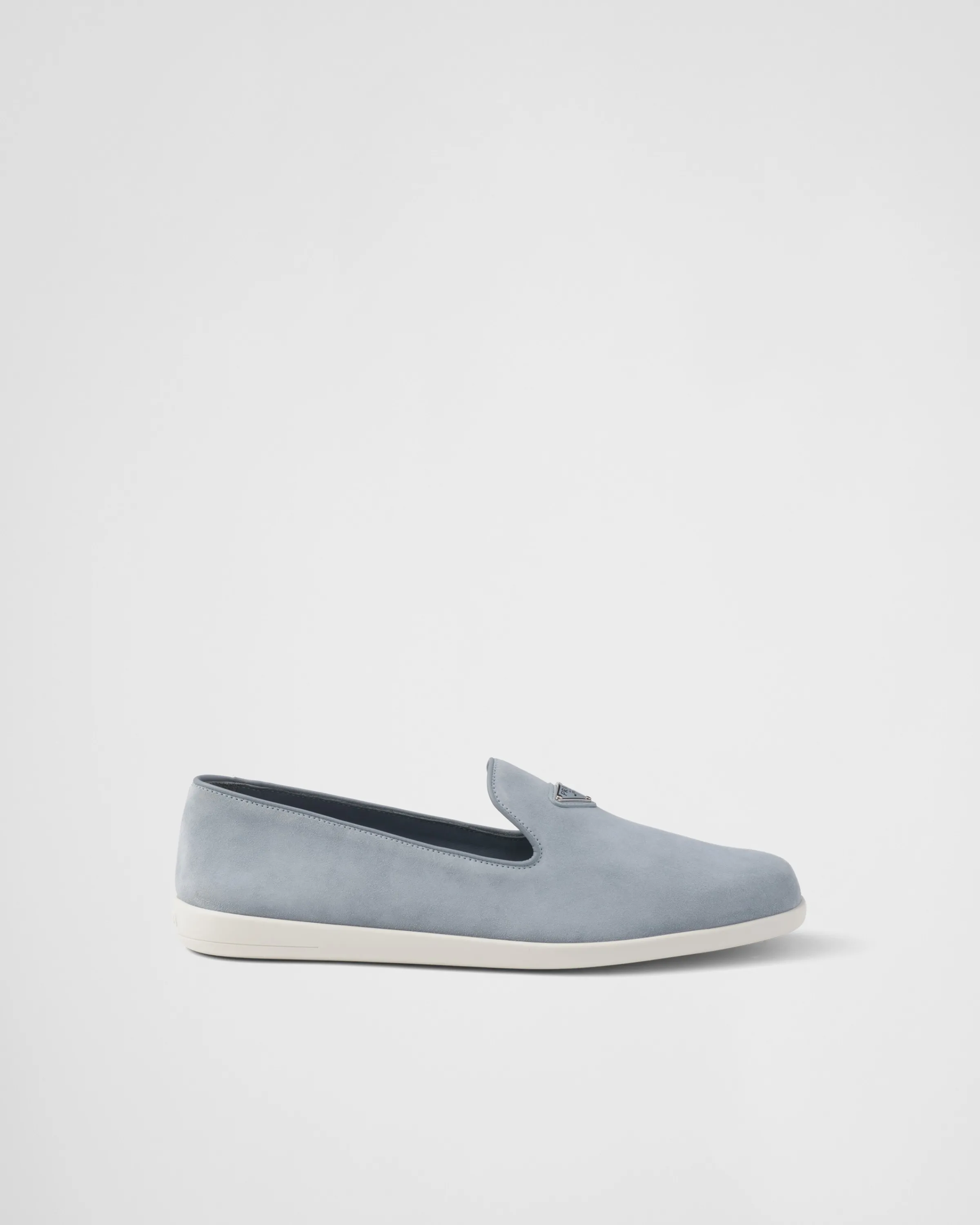 Uomo Prada Slip-on in pelle scamosciata
