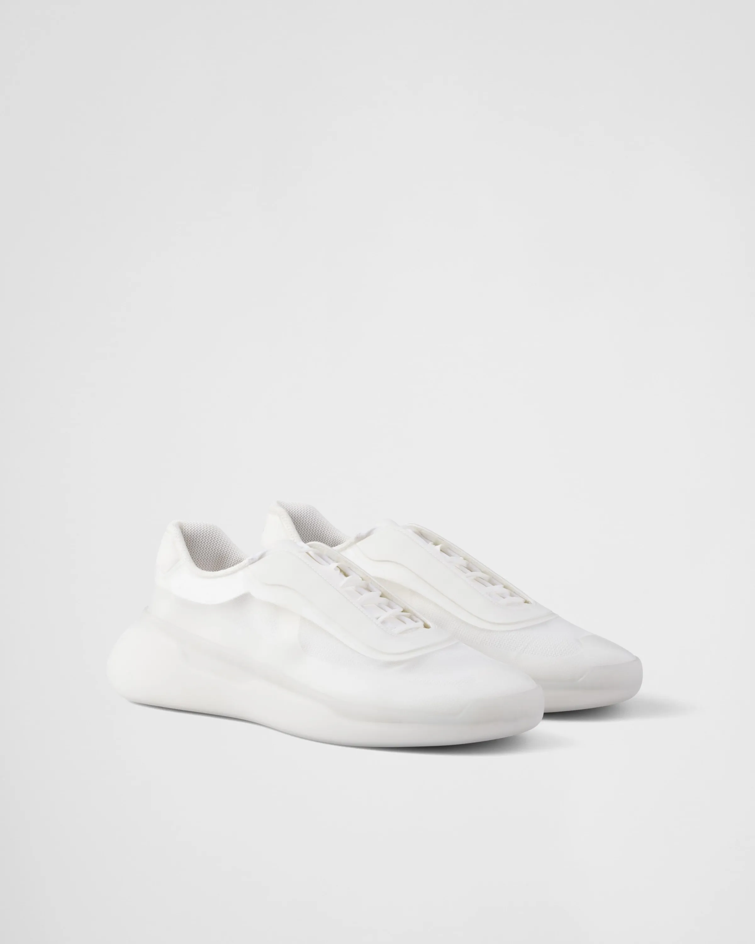 Uomo Prada Sneakers America's Cup in Re-Nylon e tessuto bike